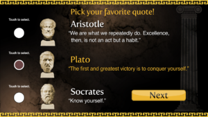 Choose your favorite philosopher
