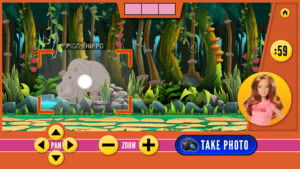 Gameplay of Barbie Wildlife Photography Game